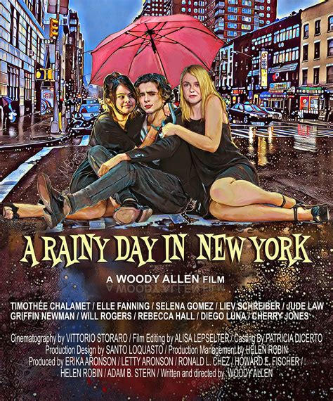 A Rainy Day In New York | Poster By NikosBogris