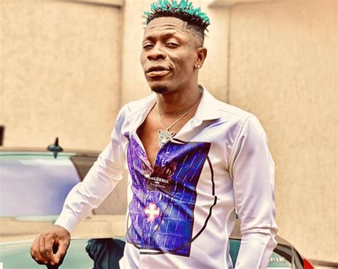 Shatta Wale causes stir with 'kaba and slit' outfit [photo ...