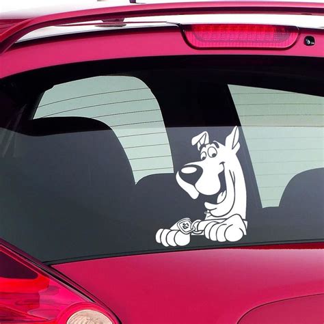 Scooby Doo Funny Joke Novelty Car Bumper Window Sticker Decal Gift Dog ...