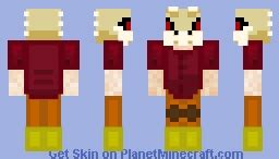 Strong Dragon Armor Minecraft Skin