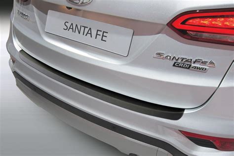 Bumper protector Hyundai Santa Fe (DM) - silver | Car Parts Expert