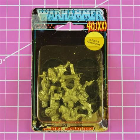 WARHAMMER 40K IMPERIAL Adventurers, Metal - Rogue Trader, Rare & OOP Adventurer $116.95 - PicClick