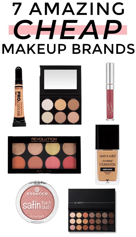 7 Cheap Makeup Brands that are Actually Great Quality | Meg O. on the Go