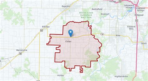 Maps - Show Me Christian County