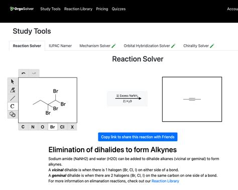 OrgoSolver