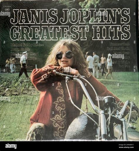 Janis Joplin Greatest Hits Album, 1973, rock album cover, YOUTH CULTURE ...