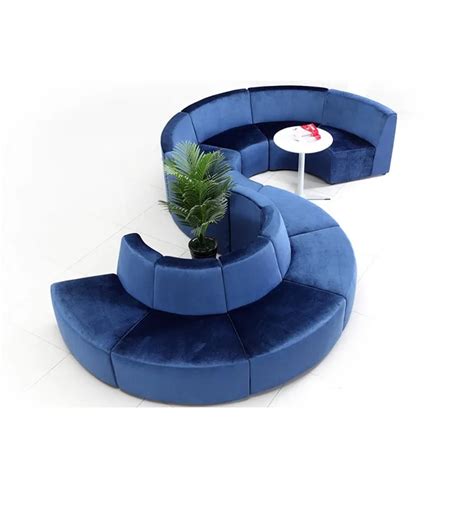 Modern Design S Shaped Salon Furniture Waiting Sofa - Buy Waiting Sofa,Salon Furniture Waiting ...