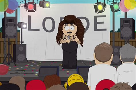 Lorde Gets the 'South Park' Treatment, Complete With Mustache