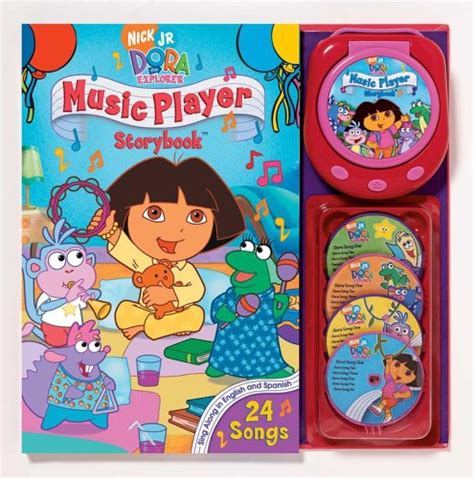 Nick JR. Dora the Explorer Music Player and Storybook (Reading Level K ...