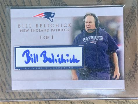 Bill Belichick Football Card Database - Newest Products will be shown ...