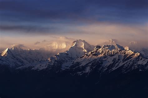 landscape, Photography, Nature, Mountains, Mist, Snow, Morning, Sunlight, Himalayas, Nepal ...