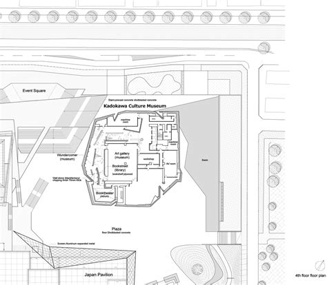 Gallery of Kadokawa Culture Museum / Kengo Kuma & Associates + KAJIMA ...