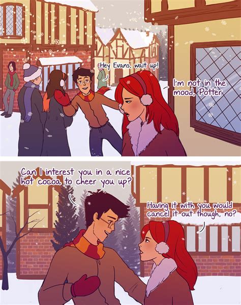 A James and Lily story - Lily and James Potter Fan Art (36164092) - Fanpop