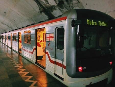 Tbilisi metro map, Georgia