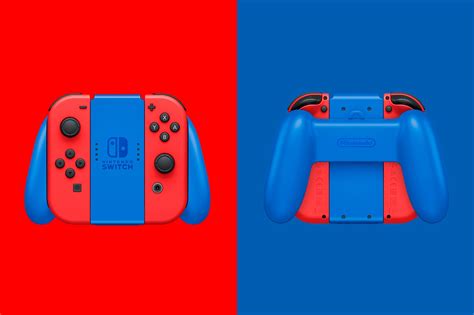 Limited Nintendo Switch Mario Red & Blue Edition Console Set to be ...