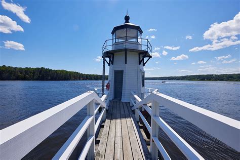 Doubling Point Lighthouse - Arrowsic Island, ME - Route 1 Views