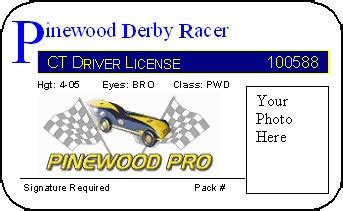 Pinewood Derby Car Blank Templates | Classles Democracy