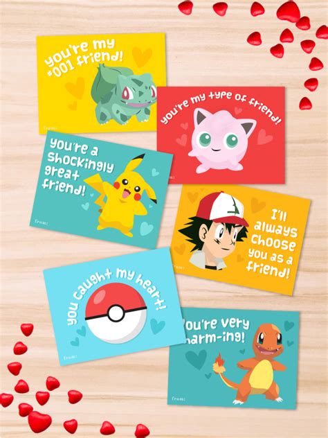 Printable Pokemon Valentines Cards | ubicaciondepersonas.cdmx.gob.mx