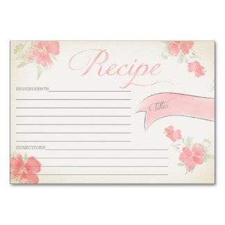 Vintage Recipe Cards | Zazzle