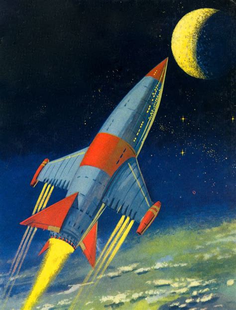 Magic Transistor on Tumblr | Retro futurism, Sci fi, Retro rocket