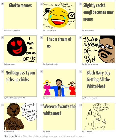 Ghetto memes - Drawception