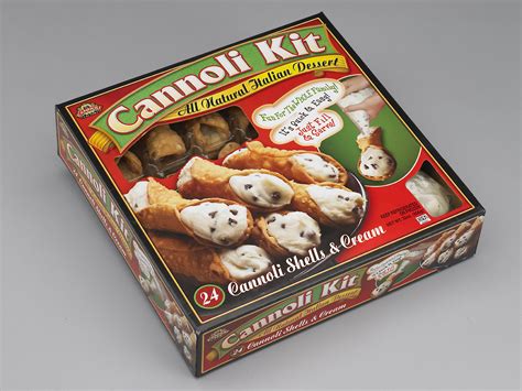Cannoli Kit Large – 24 Large Shells and Cream | Taste It Presents
