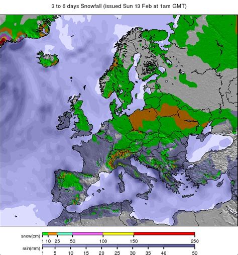 More Snow Forecast For The UK And Europe | Real Climate Science