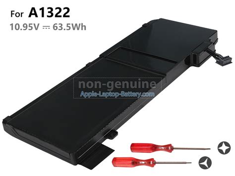 Apple MacBook Pro A1322 battery,63.5Wh battery for Apple MacBook Pro A1322 laptop (6 cells,10.95V)