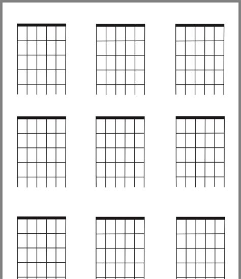 Printable Guitar Fretboard Chart Pdf - Printable Calendar