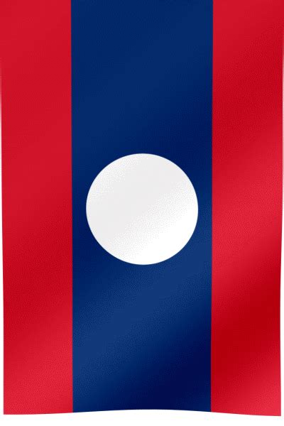 Laos Flag GIF | All Waving Flags