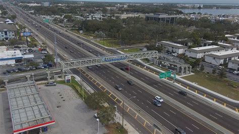 US 19 pedestrian overpass open after 2+ years of construction