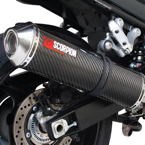 Scorpion Factory Stainless Oval Exhaust - Suzuki GSF 1250 Bandit 2007 - 2015 - Motorcycle ...