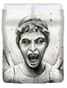 Weeping Angel Watercolor - Don't Blink Beach Towel by Olga Shvartsur ...