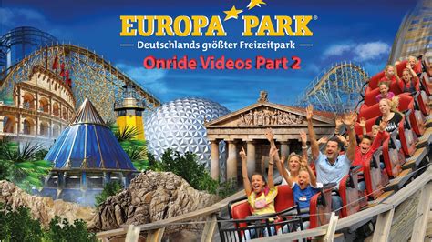 Europa Park Rides part 2- DJI Osmo Pocket on-ride videos - YouTube