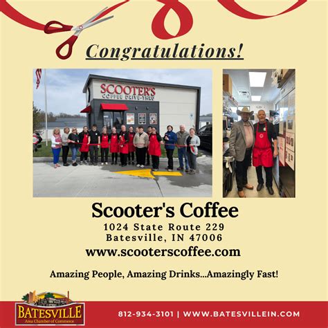 Scooter’s Coffee – Batesville Area Chamber of Commerce