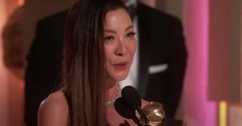 Michelle Yeoh Defied Music and Continued Her Golden Globes Speech