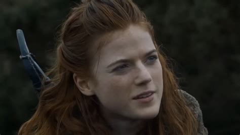 Game Of Thrones' Rose Leslie Describes The Pain Of Her Final Ygritte Scene