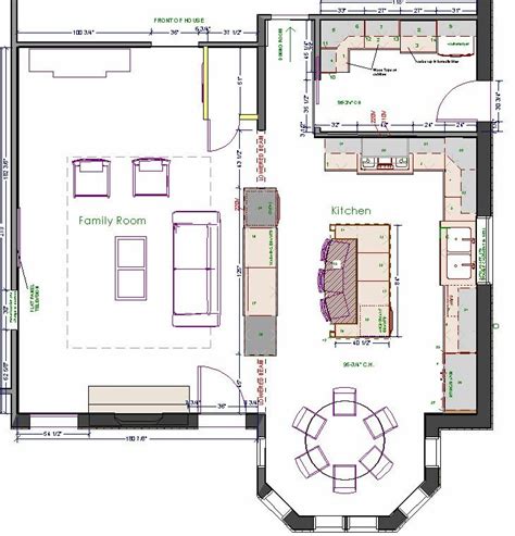 Pin by jamie panaciulli on 224 kitchen plans | Small kitchen floor plans, Floor plan design ...