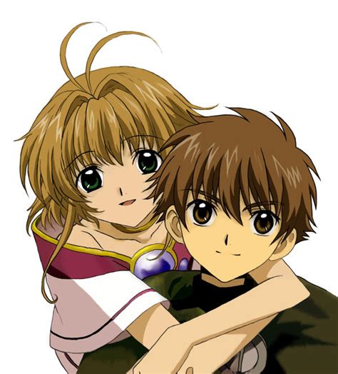 Sakura and Syaoran by shinkuhane on DeviantArt