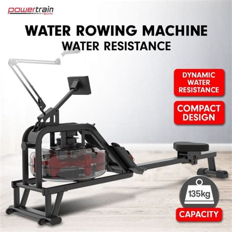 Powertrain Water Resistance Rowing Machine Rower