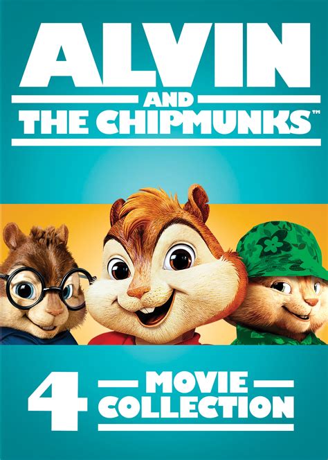 Best Buy: Alvin and the Chipmunks: 4-Movie Collection [4 Discs] [DVD]