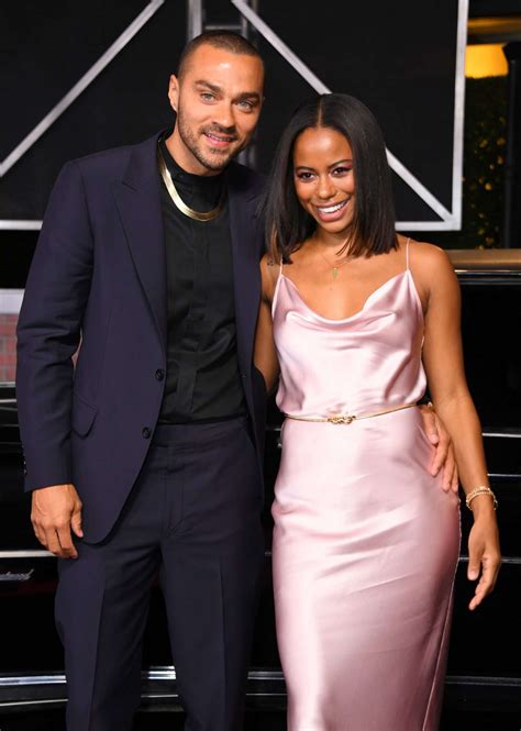 Jesse Williams and Girlfriend Taylour Paige at Irishman Premiere