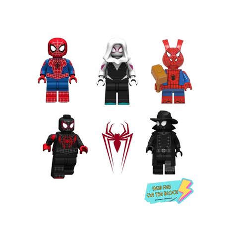 Lego Spiderman Body Decals