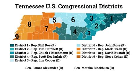 Tennessee State House District Map