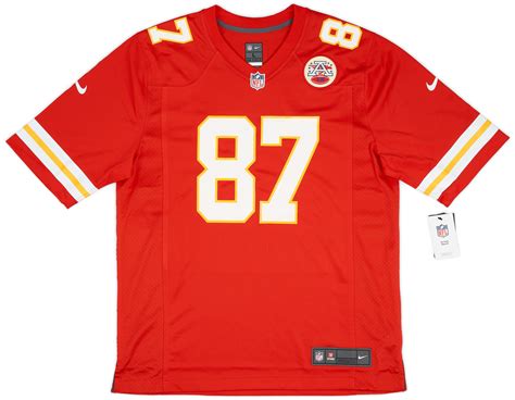 2013-23 Kansas City Chiefs Kelce #87 Nike Game Home Jersey (XL)