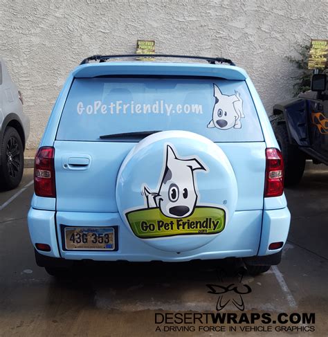 A recent wrap we finished for @GoPetFriendly. They are ready to take their vehicle and advertise ...