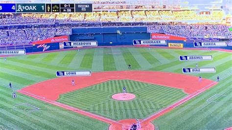 Look: Rays use five outfielders in extreme shift against Matt Olson