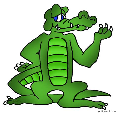 Clipart alligator two, Picture #371019 clipart alligator two