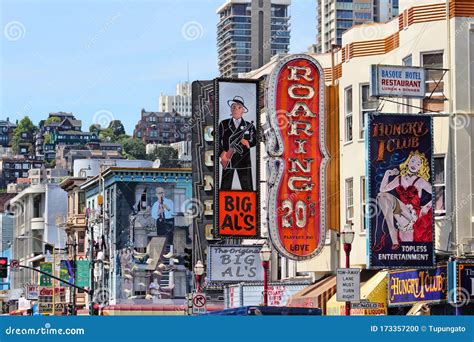 Broadway, San Francisco editorial image. Image of francisco - 173357200