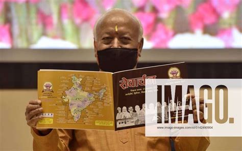 NEW DELHI, INDIA NOVEMBER 21: RSS Chief Mohan Bhagwat release a book ...